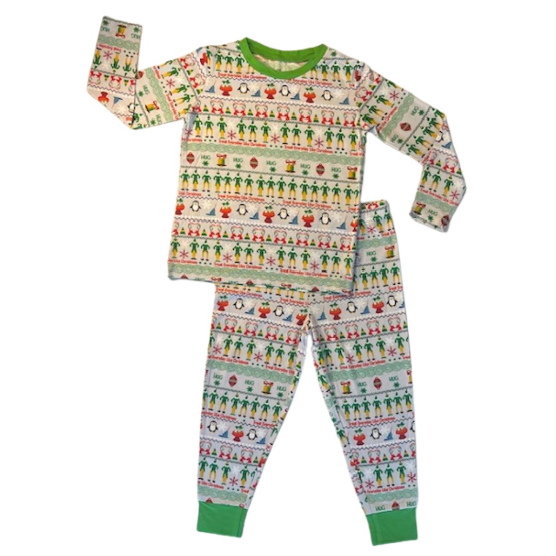 Christmas Buddy Two Piece Pajamas Set