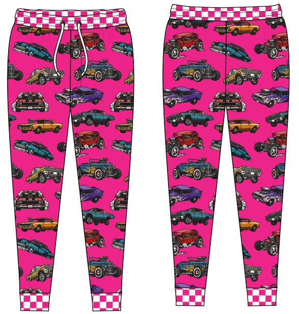 Hotrod Rose Adult Joggers