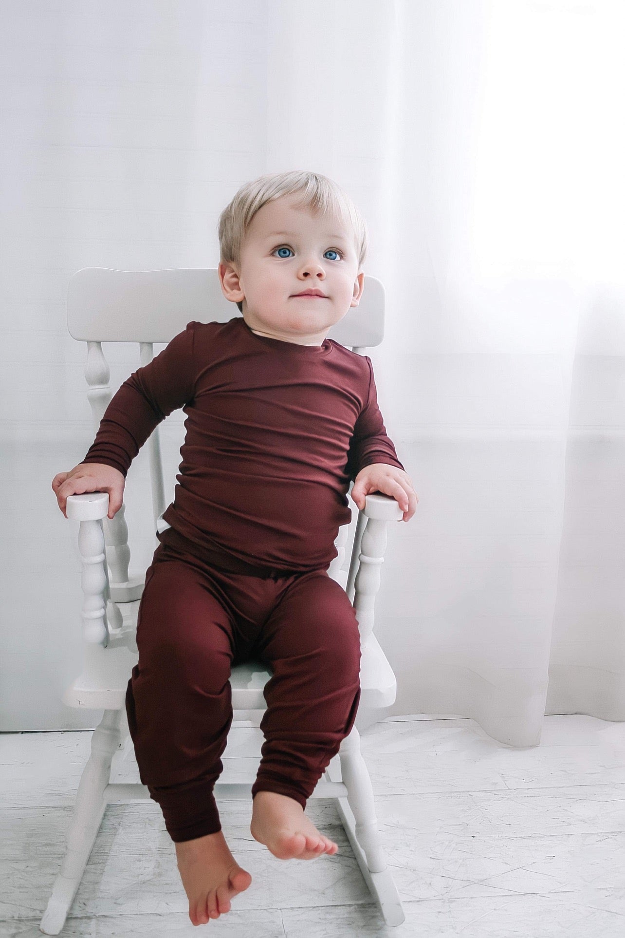 Raisin two-piece long sleeve with pants pajamas
