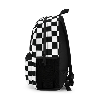 Checks Backpack (INCLUDE CUSTOM NAME & FONT OPTION IN NOTES AT CHECKOUT)