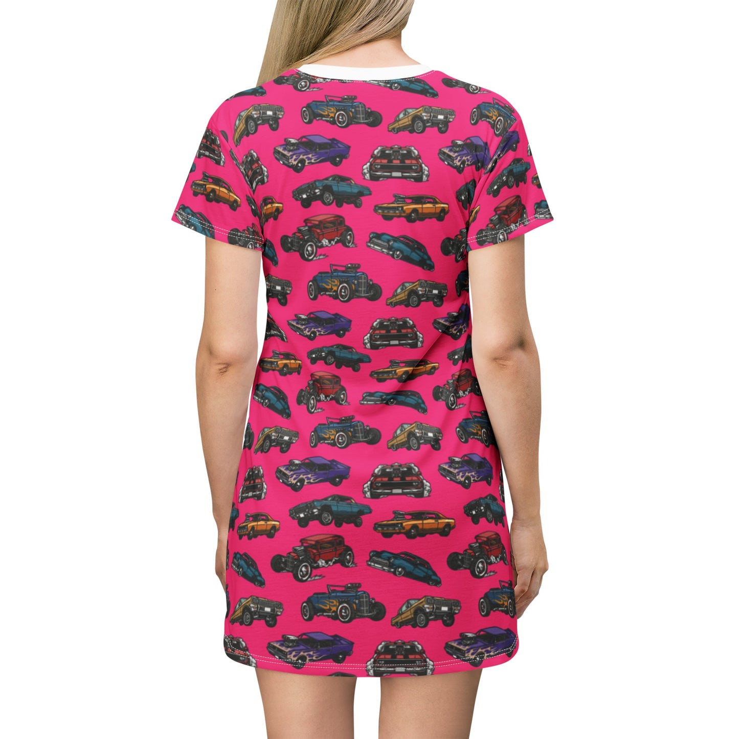 Hotrod Rose T-Shirt Dress