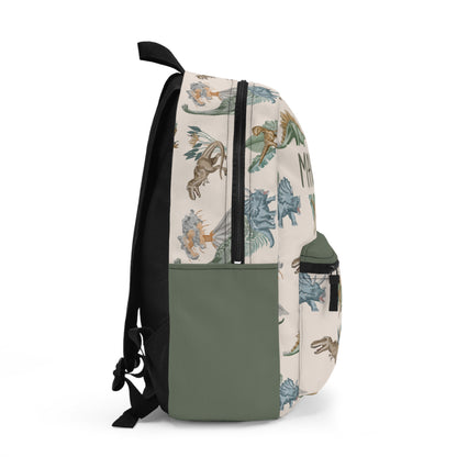 Lost World Backpack (INCLUDE CUSTOM NAME & FONT OPTION IN NOTES AT CHECKOUT)