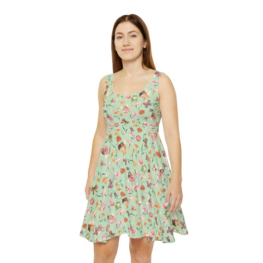 Whitton’s Fairy Garden Skater Dress