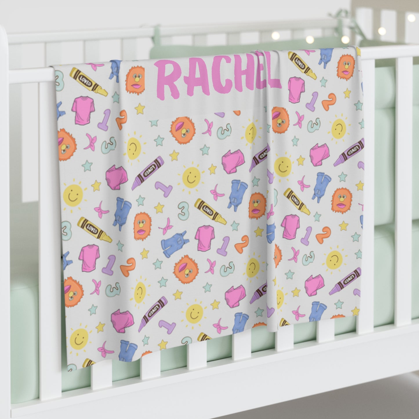 Can You Say Zip-py Swaddle Blanket (INCLUDE CUSTOM NAME & FONT OPTION IN NOTES AT CHECKOUT)