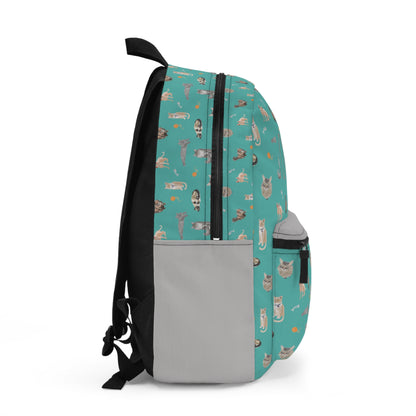 Purr-fectly Cozy Backpack (INCLUDE CUSTOM NAME & FONT OPTION IN NOTES AT CHECKOUT)