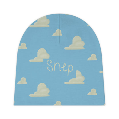 Clouds Baby Beanie (INCLUDE CUSTOM NAME & FONT OPTION IN NOTES AT CHECKOUT)