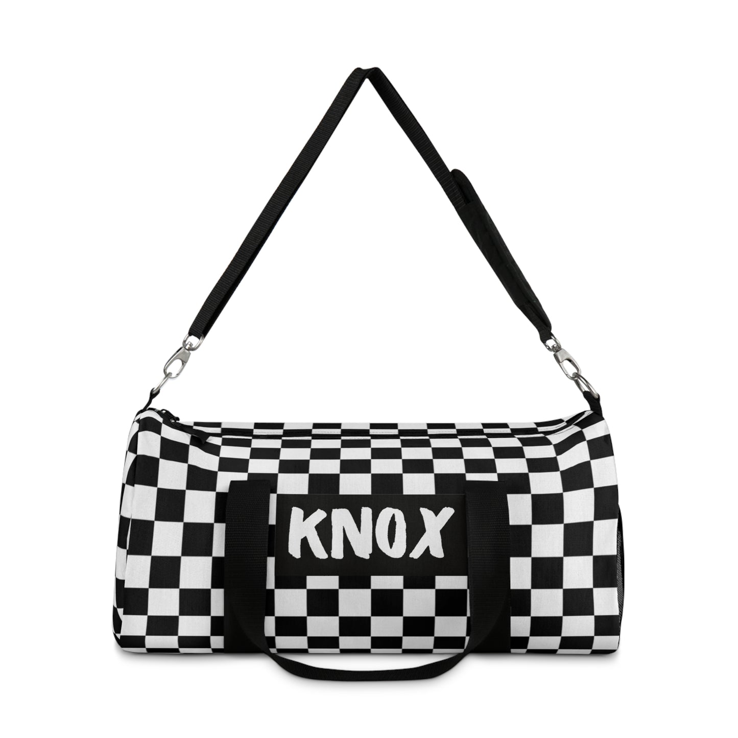 Checks Duffel Bag (INCLUDE CUSTOM NAME & FONT OPTION IN NOTES AT CHECKOUT)