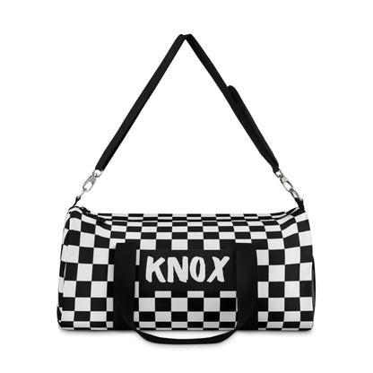 Checks Duffel Bag (INCLUDE CUSTOM NAME & FONT OPTION IN NOTES AT CHECKOUT)