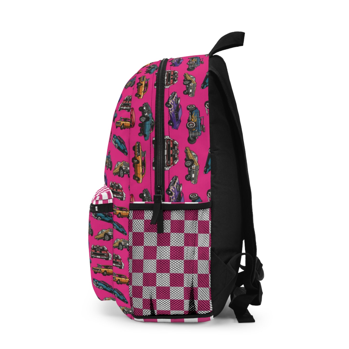 Hotrod Rose Backpack (INCLUDE CUSTOM NAME & FONT OPTION IN NOTES AT CHECKOUT)