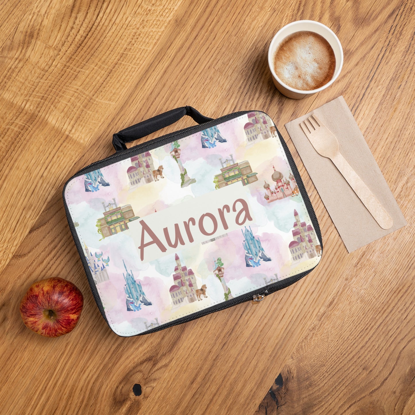 Once Upon A Dream Lunch Bag (INCLUDE CUSTOM NAME & FONT OPTION IN NOTES AT CHECKOUT)