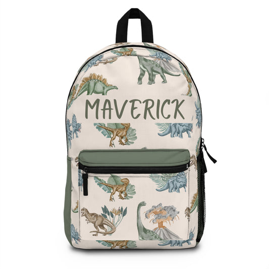 Lost World Backpack (INCLUDE CUSTOM NAME & FONT OPTION IN NOTES AT CHECKOUT)