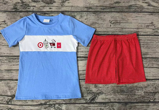 Bullseye Shorts Set