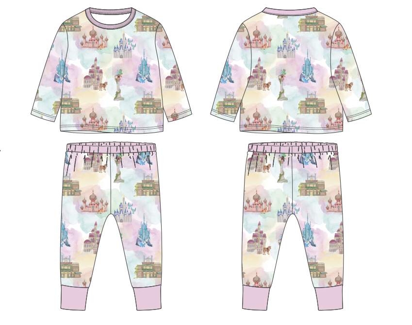 Once Upon A Dream 2-piece pajamas