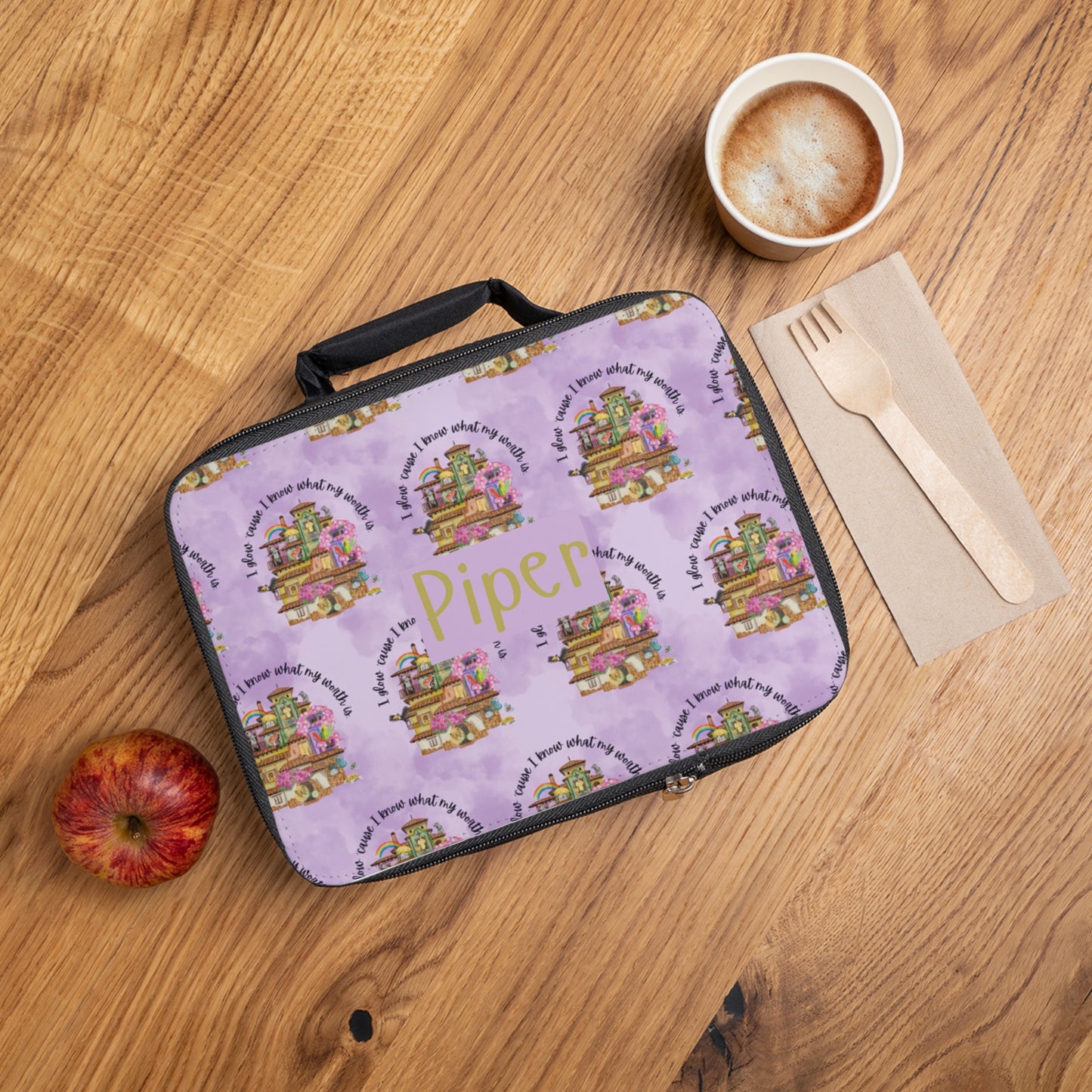 Miracle Lunch Bag (INCLUDE CUSTOM NAME & FONT OPTION IN NOTES AT CHECKOUT)