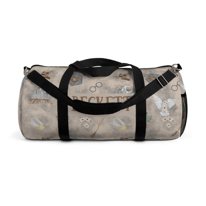 Yer A Wizard Duffel Bag (INCLUDE CUSTOM NAME & FONT OPTION IN NOTES AT CHECKOUT)