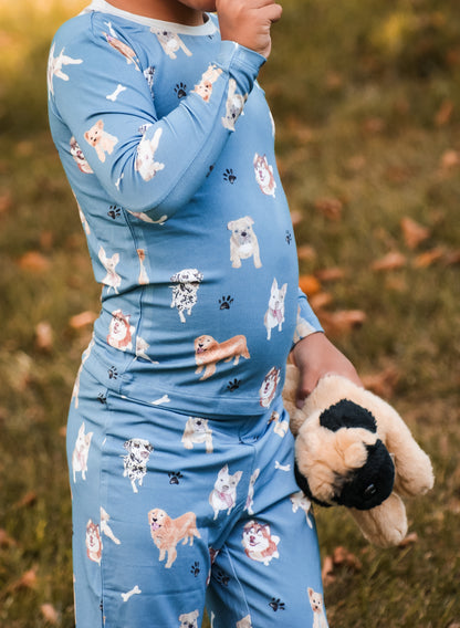 Dog-gone Comfy Two-piece Children's Pajamas