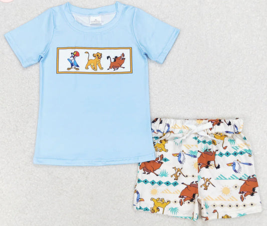 Circle of Life Shorts Set