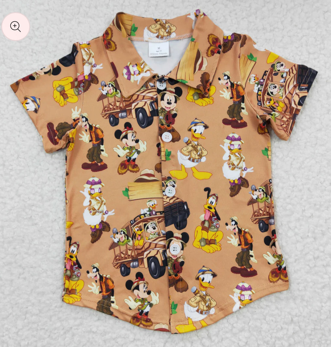 Animal Kingdom Collared Shirt