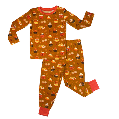 Spice is Nice two piece long sleeves with pants pajama set