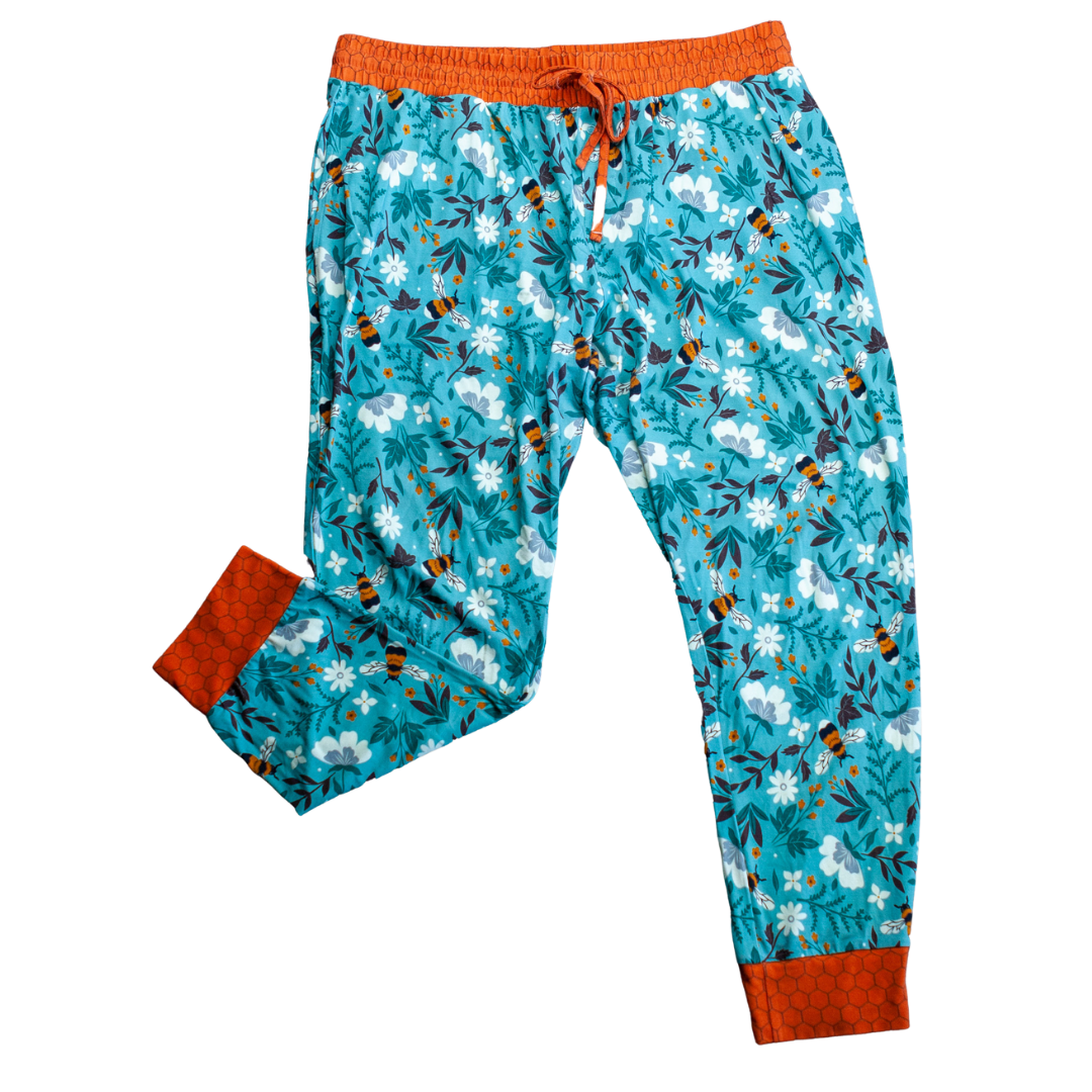 Buzzing Bees Adult Joggers